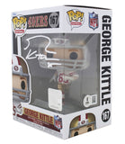 49ers George Kittle Authentic Signed #167 Funko Pop Vinyl Figure BAS Witnessed