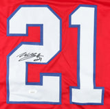 Willis McGahee Signed Buffalo Bills Jersey (JSA QR Card) 2xPro Bowl (2007,2011)