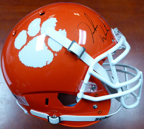 DESHAUN WATSON AUTOGRAPHED CLEMSON AUTHENTIC CHAMPS FULL SIZE HELMET BAS 113708