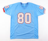 Curtis Duncan Signed Houston Oilers Jersey (JSA COA) All Pro Wide Receiver