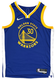 Stephen Curry GS Warriors Signed GOAT Insc 75th Authentic Icon Nike Jersey JSA