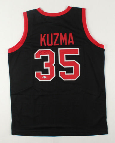 Kyle Kuzma Signed Utah Utes Jersey (Beckett COA) L A Lakers 2017 1st Round Pick