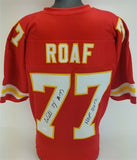 Willie Roaf Signed Kansas City Chiefs Jersey Inscribed "HOF 2012" (JSA COA) O.T.