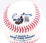 Jorge Posada Autographed Rawlings OML Baseball- Beckett W Hologram *Blue