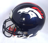 Peyton Manning Signed Broncos Speed Authentic F/S Helmet- JSA *Black