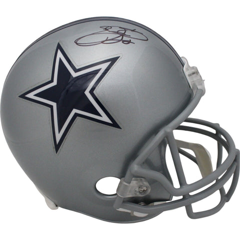 Emmitt Smith Autographed/Signed Dallas Cowboys F/S VSR4 Helmet Beckett 47386