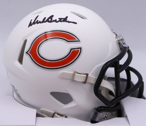 Dick Butkus Autographed White Flat White Mini Helmet Bears Fanatics Holo B788815