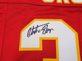 KANSAS CITY CHIEFS CHRISTIAN OKOYE AUTOGRAPHED RED JERSEY JSA STOCK #234522