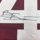 Autographed/Signed Brian Bosworth Oklahoma Red College Football Jersey JSA COA