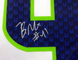 SEAHAWKS BYRON MAXWELL AUTOGRAPHED WHITE NIKE JERSEY SIZE XL MCS HOLO 85551