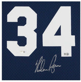 NOLAN RYAN Autographed Houston Astros Authentic Navy Throwback Jersey FANATICS