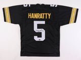 Terry Hanratty Signed Pittsburgh Steelers Jersey (TSE COA) Terry Bradshaws #2 QB