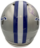 Barry Sanders Autographed Detroit Lions Signed Full Size Authentic Helmet JSA