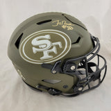 JERRY RICE SIGNED SAN FRANCISCO 49ERS STS SPEEDFLEX AUTHENTIC HELMET FANATICS