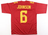 Tyler Johnson Signed Minnesota Golden Gophers Jersey (Beckett) Los Angeles Rams