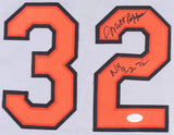 Milt Pappas Signed Orioles Gray Jersey 'NH 9-2-72' (JSA COA) Cubs, Reds, Braves