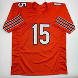 Autographed/Signed Rome Odunze Chicago Orange Football Jersey JSA COA