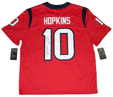 DEANDRE HOPKINS AUTOGRAPHED SIGNED HOUSTON TEXANS #10 NIKE LIMITED JERSEY JSA