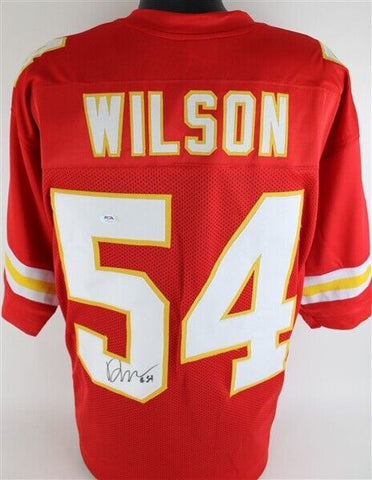 Damien Wilson Signed Kansas City Chiefs Jersey /PSA/DNA COA Super Bowl Champ LIV