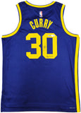 WARRIORS STEPHEN CURRY AUTOGRAPHED NIKE JORDAN STATEMENT JERSEY BECKETT 234962