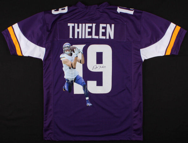 NEW newest Adam Thielen Signed Jersey COA