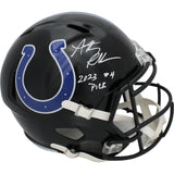 Anthony Richardson Autographed Indianapolis Colts F/S Helmet 4th Pick FAN 46660