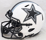 ROGER STAUBACH AUTOGRAPHED COWBOYS LUNAR FULL SIZE AUTHENTIC HELMET BECKETT