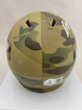 DAVANTE ADAMS SIGNED NEW YORK JETS CAMO SPEED MINI HELMET BECKETT QR