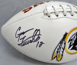 Gus Frerotte Autographed Washington Redskins Logo Football- JSA Witnessed Auth