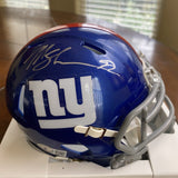 MICHAEL STRAHAN SIGNED AUTOGRAPHED NEW YORK GIANTS MINI HELMET BECKETT