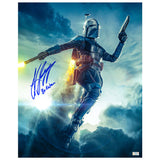 Katee Sackhoff Autographed The Mandalorian Bo Katan Kryze In Flight 16x20 Photo