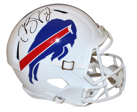 Cole Beasley Autographed/Signed Buffalo Bills F/S Speed Helmet Beckett 39135