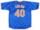 Bartolo Colon Signed New York Mets Jersey (JSA COA) The Man They Call Big Sexy