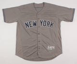 Greg Bird Signed New York Yankees Gray Road Custom Jersey (JSA COA) 1st Baseman