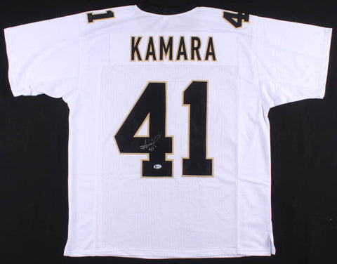 Alvin Kamara Signed New Orleans Saints Jersey / 2XPro Bowl R.B (Beckett COA)