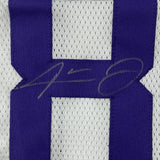 Autographed/Signed ODELL BECKHAM JR. & JARVIS LANDRY LSU White Jersey JSA COA