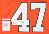 Michael Irvin Signed Miami Hurricanes Jersey (JSA COA) Cowboys All Pro Receiver