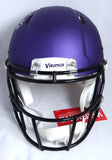 Justin Jefferson Autographed Vikings F/S Speed Authentic Helmet-Beckett W