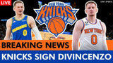 Donte DiVincenzo Signed New York Knicks Jersey (Beckett) 2021 NBA Champs / Bucks