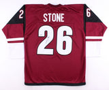 Michael Stone Signed Arizona Coyotes Jersey (Beckett COA) All Star Defenseman