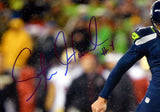 STEVEN HAUSCHKA AUTOGRAPHED SIGNED 16X20 PHOTO SEATTLE SEAHAWKS MCS HOLO 71459