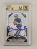 Daniel Jones Giants Signed 2019 Panini Prizm Disco #302 Rookie Card BGS 9.5 / 10