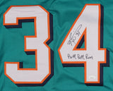 Ricky Williams Signed Miami Dolphins Jersey Inscribed "Puff, Puff, Run"(JSA COA)