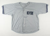 Sparky Lyle Signed Yankees Jersey Inscribed "77 AL Cy Young Award" (JSA COA)