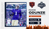 Rome Odunze Signed Chicago Bears Jersey (JSA COA) 2024 1st Round Draft Pk #9/ WR