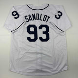 Autographed/Signed The Sandlot Movie 6x Cast Member Sigs Jersey Beckett BAS COA