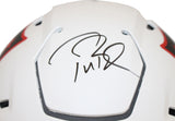 Tom Brady Autographed New England Patriots Lunar SpeedFlex Helmet Fanatics 40091