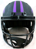 Derrick Mason Signed Baltimore Ravens F/S Eclipse Speed Helmet- Beckett W Holo