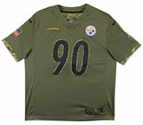 Steelers T.J. Watt Signed 2022 Salute to Service Nike Limited Jersey BAS Witness