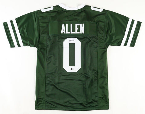 Braelon Allen Signed New York Jets Jersey (Beckett) Ex-Ohio State Running Back